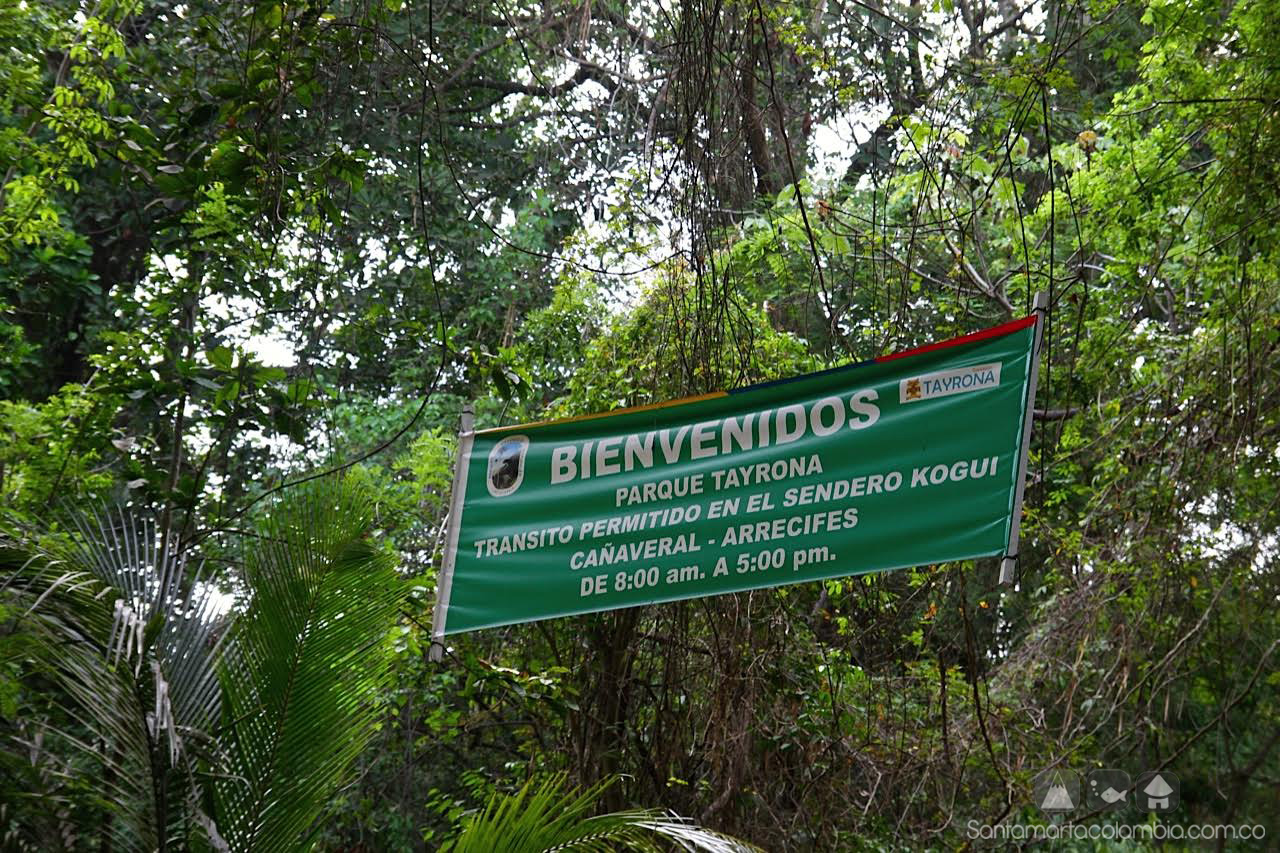 Parque Tayrona de Santa Marta